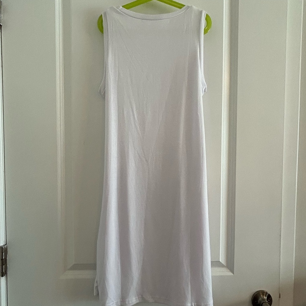 LILLUSONY • White Tank Top Dress • Small • - Picture 3 of 7
